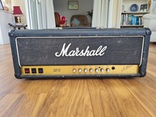 Marshall JCM 2555 2 Channel 100 Watt Guitar Amp Head 1987 Slash Silver Jubilee