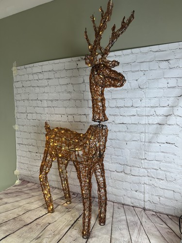 Christmas light reindeer - christmas,
