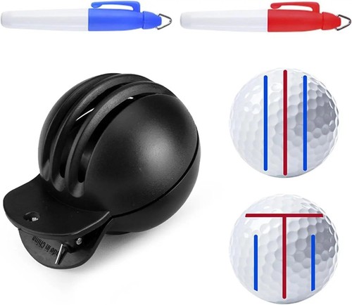 Golf ball liner alignment - golf,