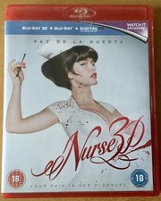 Nurse 3D - Rare 3D Horror Movie In Limited Edition Blood Red Case .