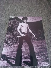 Bruce lee autographed metal - bruce,