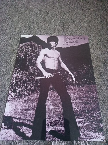 Bruce lee autographed metal - lee,