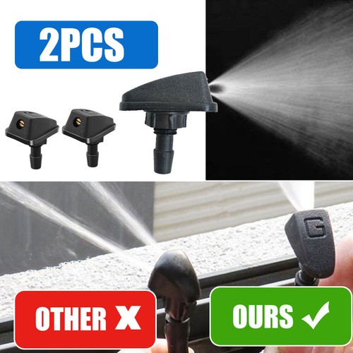 2pcs car fan - fan-shaped, mist