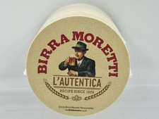 100x Birra Moretti Beer Mats