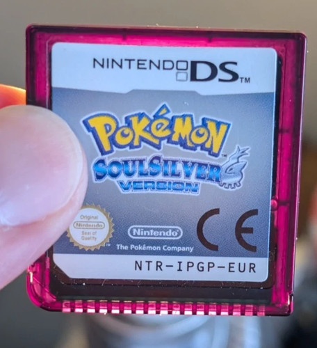 Genuine pokemon soulsilver - genuine,