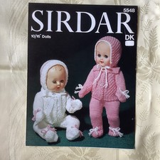 Sirdar knitting pattern 5548