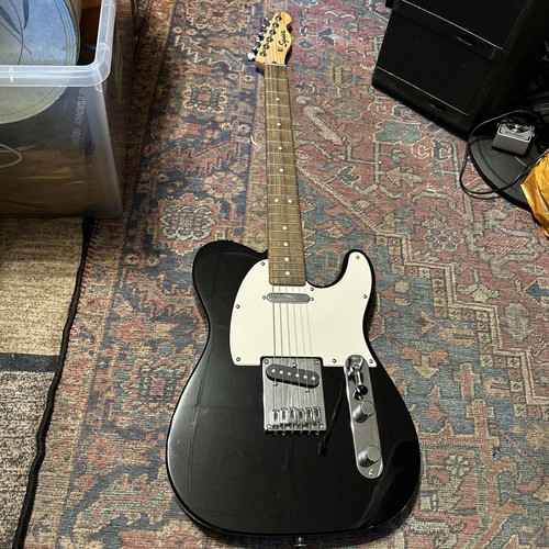 Squire telecaster black single - squire,