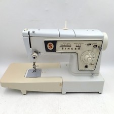 Vintage Singer Stylist 498 Sewing Machine Special Zig Zag 1960s UNTESTED
