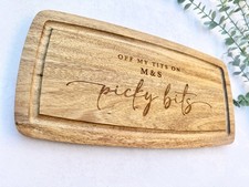 M&S Picky Bits Engraved Acacia