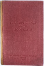 GWR Fuel Efficiency on the Footplate 1945 Book With Drawings (N1)