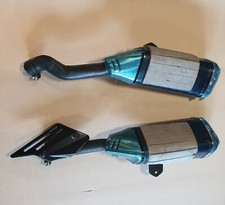 Suzuki GSXR 1000 07 08 k7 k8 exhaust slip on pair OEM genuine original unused