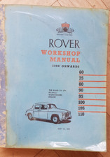 Rover P4 60 75 90 100 105 110