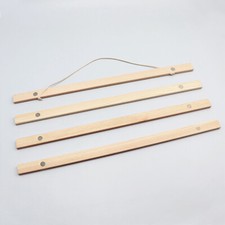 A0 A1 A2 A3 Wooden Poster hanger gripper wood holder Snap hanging window display