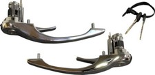 DOOR HANDLES CHROME set of 2
