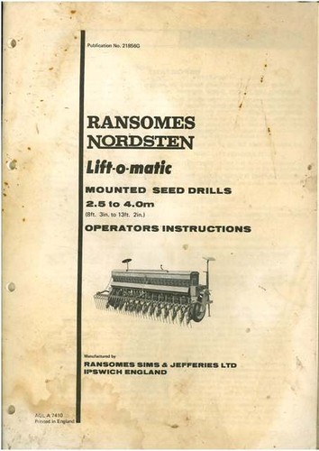 Ransomes nordsten lift matic - ransomes,