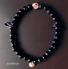 TATEOSSIAN LONDON BLACK AGATE