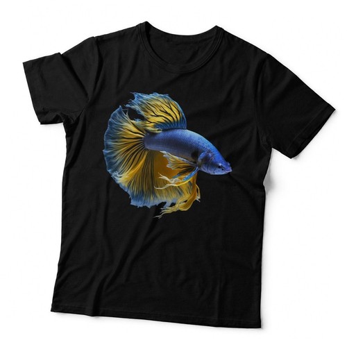 Yellow blue siamese fighting - blue,