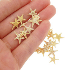 20 Pieces Tiny Natural Starfish Sea Star Micro Landscape Beach Wedding Party Dec
