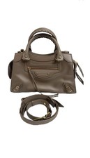 Balenciaga Neo City Bag In Brown Taupe RRP £2090 New Dustbag Paperbag