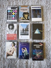 9 x Vintage Music Cassette Tapes Joblot