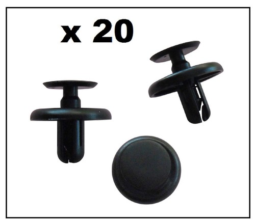 Toyota plastic trim clips - 20,