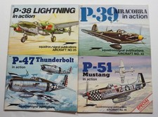 In Action 4 Vol Lot P-38
