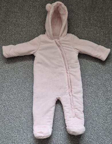 Pink ribbed padded - pink,