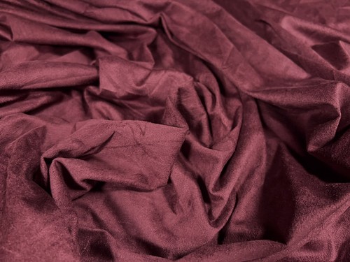 Faux suede spandex jersey - suede,