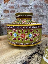 Vintage Painted Water Pot /
