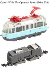 Z Scale DB Class 491 001-4 Electric Train & Power Drive Unit Set Glass Train