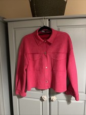 Zara Pink Jacket Size M
