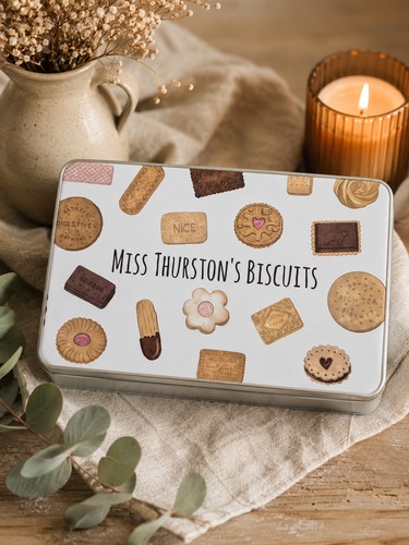 Personalised biscuit cookie - personalised,