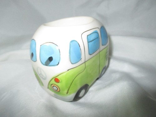 Camper van ceramic - van, egg