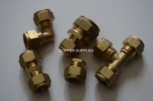 Compression pipe fittings - compression,