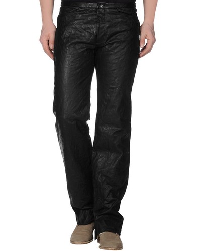 Men genuine lambskin leather - lambskin,