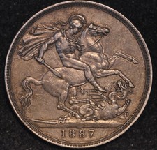 Crown 1887 Victoria Jubilee