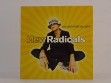 NEW RADICALS YOU GET WHAT YOU GIVE (E59) 1 Track Promo CD Single including Card 
