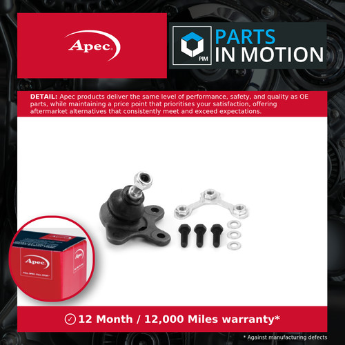 Ball joint fits lupo - ball, vw