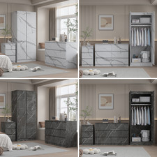 ZITA 3pc Set - 2 Door Wardrobe