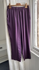 Patra 100% Silk Trousers. Size