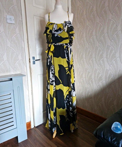 Asos yellow black white floral - asos,