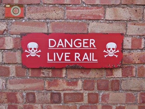 Railway danger live - railway,