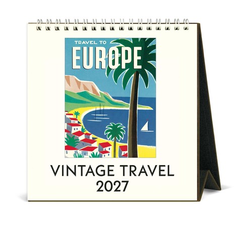 Cavallini 2027 desk calendar - -,