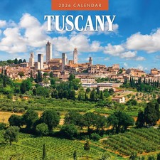 Tuscany 2026 Square Wall Calendar