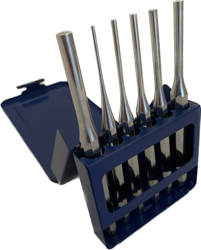 Piece parallel pin punch set - parallel,