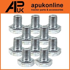 10x Setscrew M10 x 12mm Bolt