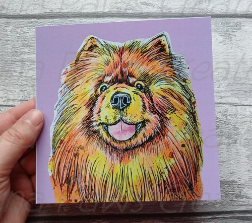 Chow greetings - chow,