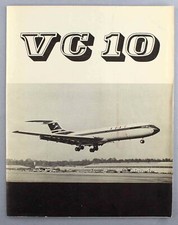 VICKERS VC10 OFFICIAL MANUFACTURERS BROCHURE 1962 TECHNICAL BOAC BAC