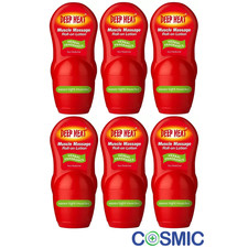 6 X Deep Heat Muscle Massage