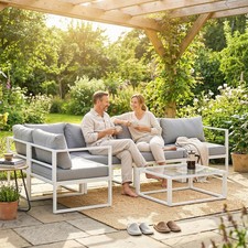 5 Seater Aluminium Garden